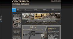 Desktop Screenshot of centurionauctions.com