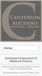 Mobile Screenshot of centurionauctions.com